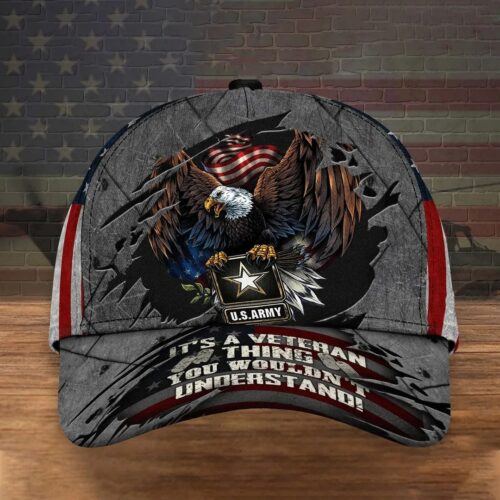 US Navy 1776 'Merica Hat Against All Enemies Foreign & Domestic USN US Navy Gift Merch - CAP-CR-05