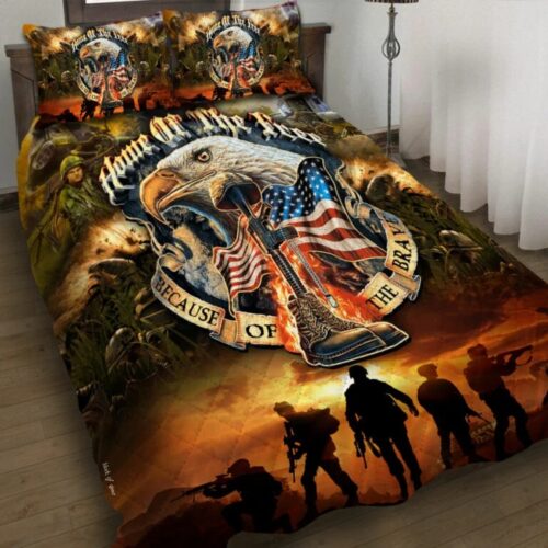 Veteran Quilt Bedding Set