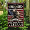 U.S AIR FORCE VETERAN - FLAG 012