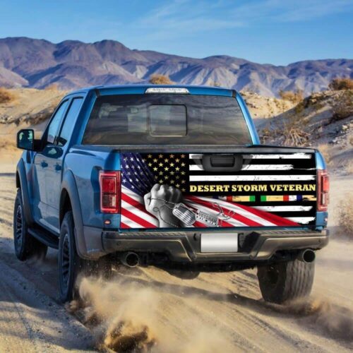 U.S Coast Guard Veteran I Walked The Walk Truck Tailgate Decal Sticker Wrap Car Accessories