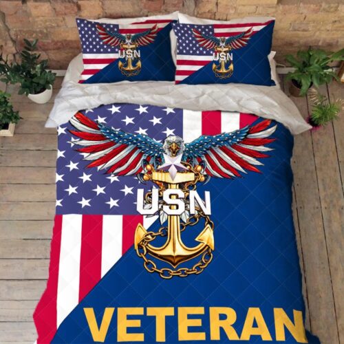 VETERAN UXVET48BD Quilt Bedding Set