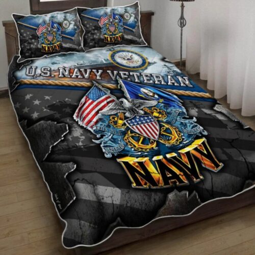 VETERAN UXVET46BD Quilt Bedding Set