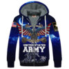 VETERAN UXVET29-NV Premium Heavy Fleece Zip Hoodie