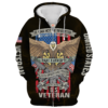 VETERAN NV-VETERAN-26 Premium Microfleece Zip Hoodie