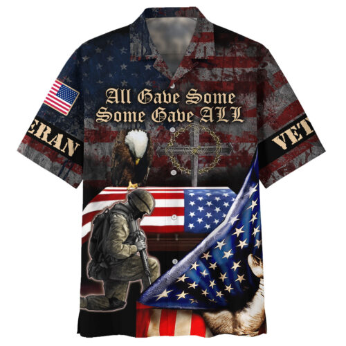 VETERAN DBA-VTR-20 Premium Hawaiian Shirt