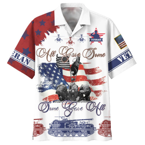 VETERAN DBA-VTR-18 Premium Hawaiian Shirt