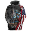 VETERAN NV-VETERAN-25 Premium Microfleece Hoodie