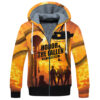 VETERAN DBA-VTR-11 Premium Heavy Fleece Zip Hoodie