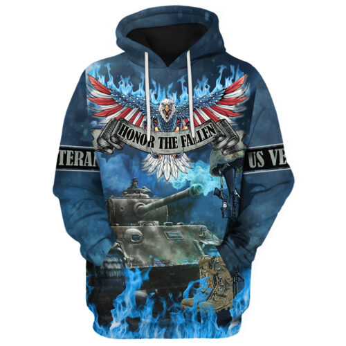 VETERAN DBA-VTR-10 Premium Microfleece Hoodie