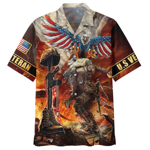 VETERAN DBA-VTR-06 Premium Hawaiian Shirt