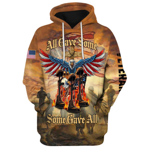 VETERAN DBA-VTR-02 Premium Microfleece Hoodie