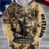 ARMY HLT-1811-AR-01 Premium Microfleece Zip Hoodie