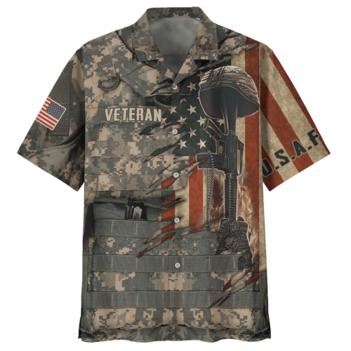 AIR FORCE HLT-1210-AF-01 Premium Hawaiian Shirt