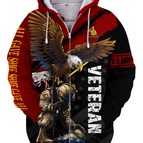 ARMY NTD-2210-AM-01 Premium Microfleece Zip Hoodie