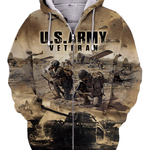 ARMY NTD-2510-AM-02 Premium Microfleece Zip Hoodie