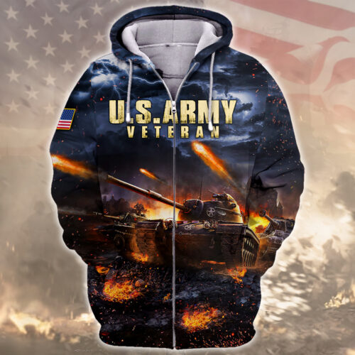 ARMY NTD-1510-AM-02 Premium Microfleece Zip Hoodie