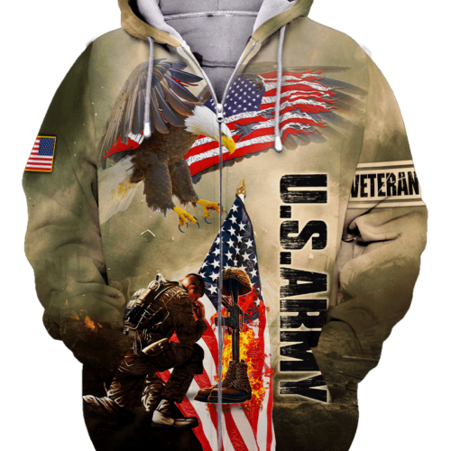 ARMY NTD-1410-AM-02 Premium Microfleece Zip Hoodie