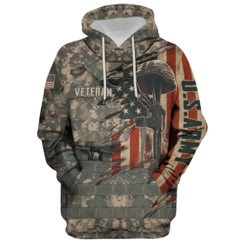 ARMY HLT-1210-AR-01 Premium Microfleece Hoodie