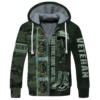 ARMY HLT-3010-AR-02 Premium Heavy Fleece Zip Hoodie