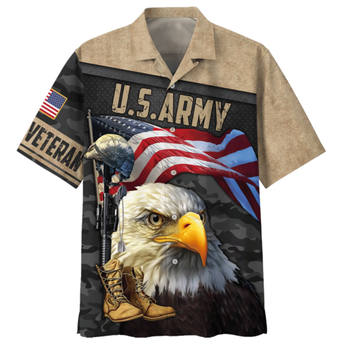 ARMY HLT-2411-AR-01 Premium Hawaiian Shirt