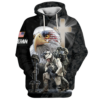 VETERAN HBL-VTR-01 Premium Microfleece Hoodie