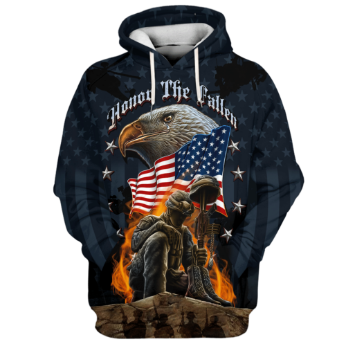 VETERAN NV-VETERAN-06 Premium Microfleece Hoodie