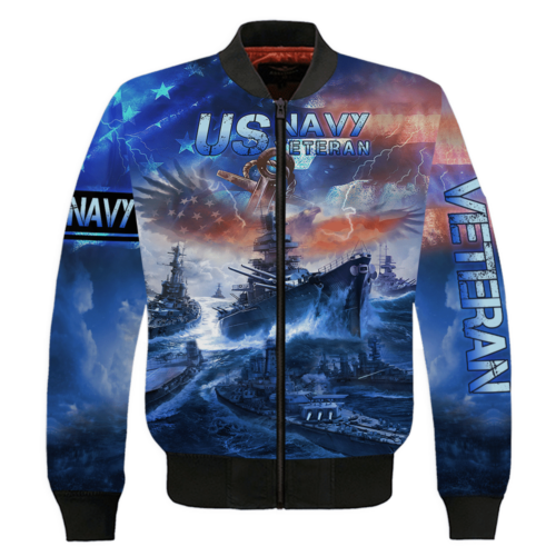 NAVY HLT-1710-NV-01 Premium Bomber