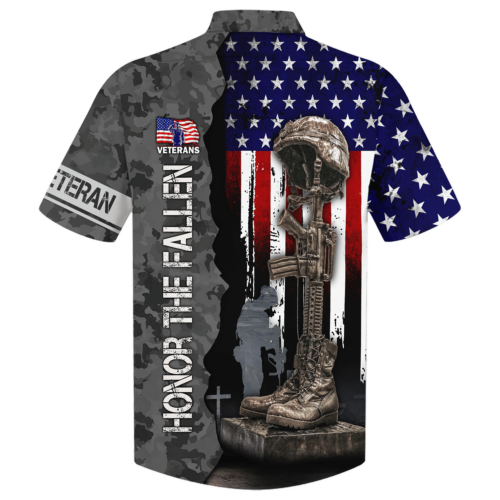 VETERAN NV-VETERAN-08 Premium Hawaiian Shirt