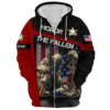 VETERAN NV-VETERAN-11 Premium Microfleece Zip Hoodie