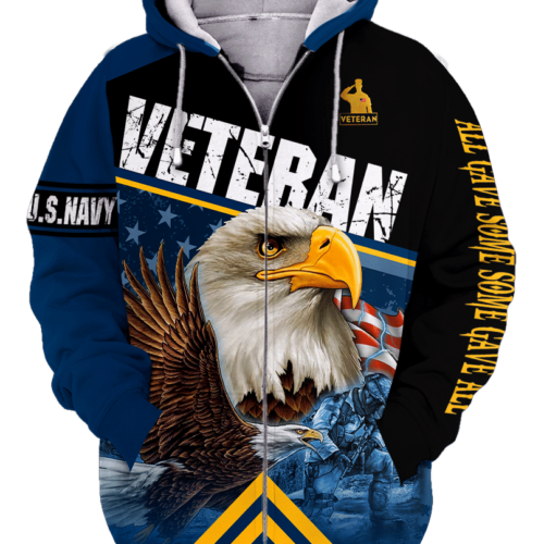 NAVY NTD-2910-NA-01 Premium Microfleece Zip Hoodie