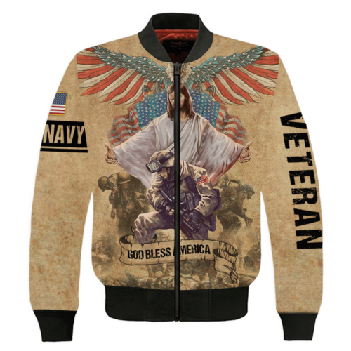 NAVY HLT-1910-NV-01 Premium Bomber