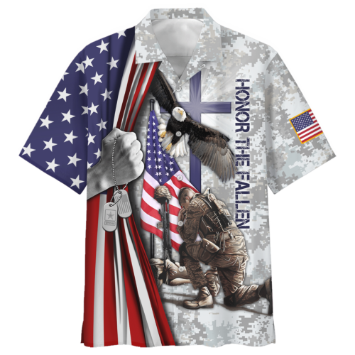 VETERAN NV-VETERAN-18 Premium Hawaiian Shirt