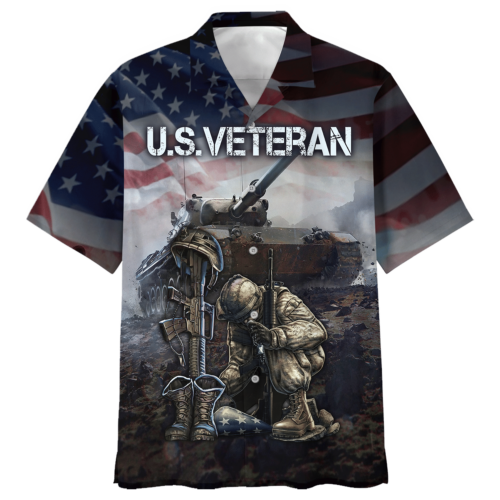 VETERAN NV-VETERAN-25 Premium Hawaiian Shirt