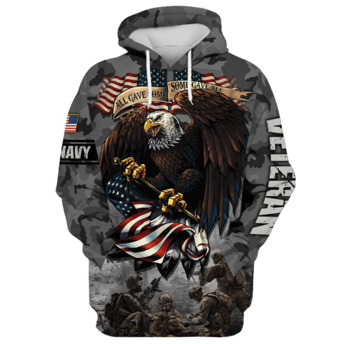 NAVY NTD-1110-NA-01 Premium Microfleece Hoodie