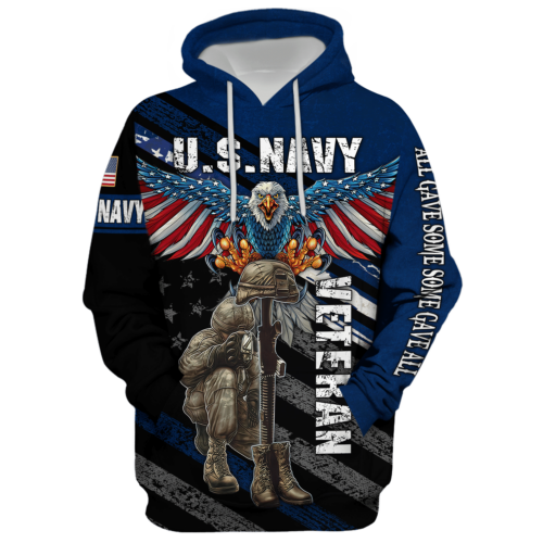 NAVY HLT-2211-NV-01 Premium Microfleece Hoodie