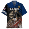 NAVY HLT-1911-NV-02 Premium Hawaiian Shirt