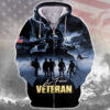 AIR FORCE HLT-2010-AF-02 Premium Microfleece Zip Hoodie