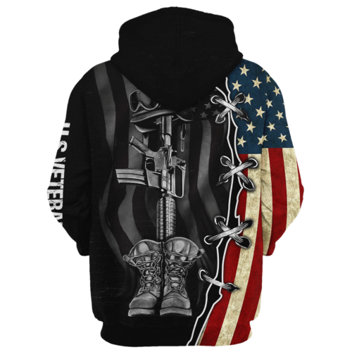 VETERAN HBL-VTR-06 Premium Microfleece Zip Hoodie