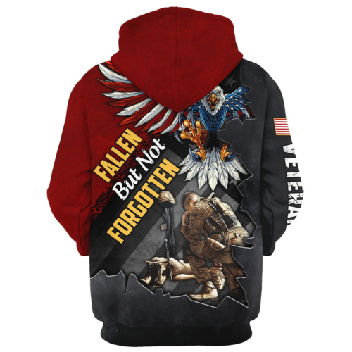 VETERAN HBL-VTR-03 Premium Microfleece Zip Hoodie