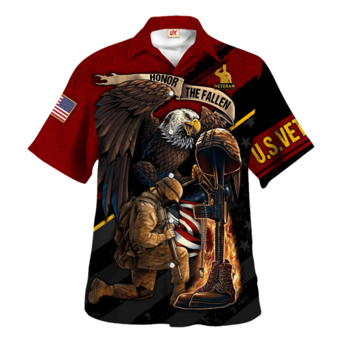 VETERAN HBL-VTR-12 Premium Hawaiian Shirt