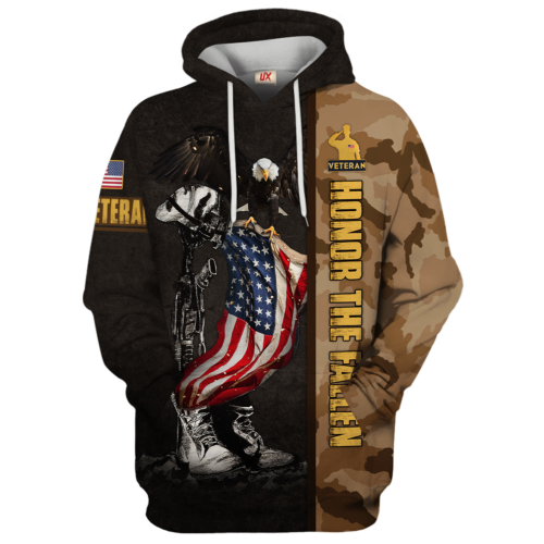 VETERAN HBL-VTR-08 Premium Microfleece Hoodie