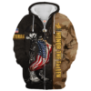 VETERAN NV-VETERAN-05 Premium Microfleece Zip Hoodie