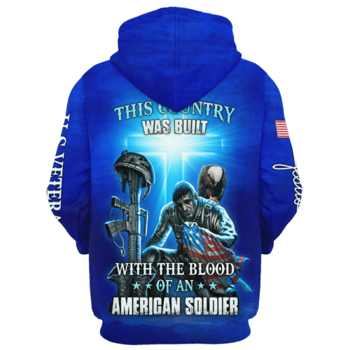 VETERAN HBL-VTR-16 Premium Microfleece Zip Hoodie