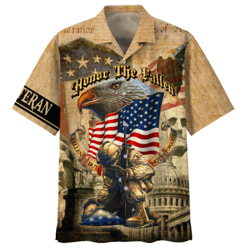 VETERAN HBL-VTR-15 Premium Hawaiian Shirt