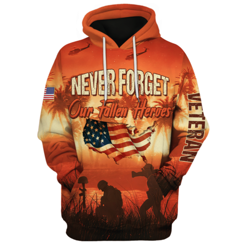 VETERAN HBL-VTR-26 Premium Microfleece Hoodie