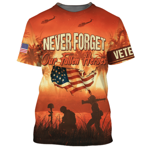 New Release U.S. Air Force Veterans Premium T-Shirt All Over Prints Gift Loves HBLVTR030424A01AF