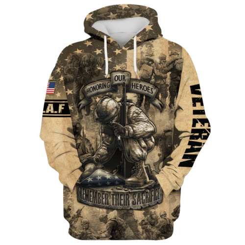 AIR FORCE NTD-1210-AF-02 Premium Microfleece Hoodie