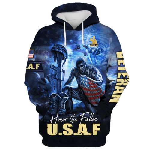 AIR FORCE NTD-1110-AF-03 Premium Microfleece Hoodie