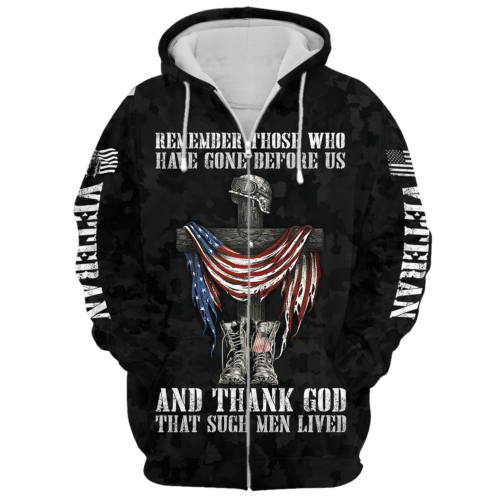 VETERAN NV-VTR-36 Premium Microfleece Zip Hoodie