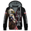 VETERAN NV-VTR-36 Premium Heavy Fleece Zip Hoodie